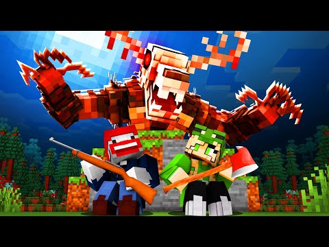 WIR ÜBERLEBEN 100 TAGE IM WALD in Minecraft