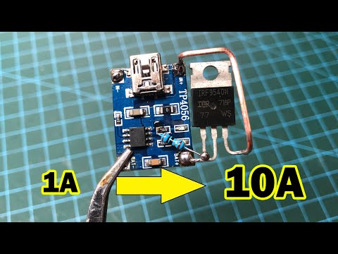 Increase charging current TP4056