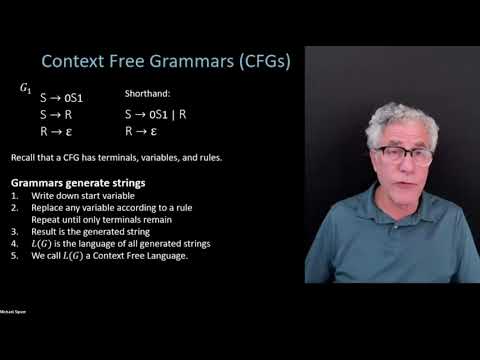 4. Pushdown Automata, Conversion of CFG to PDA and Reverse Conversion