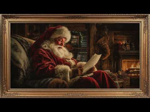 Santa Claus | Art Framed Screensaver | Christmas Art for Your TV in 4K ✨🔔 🎅❄️