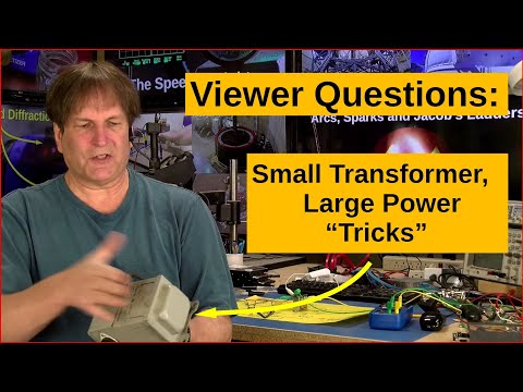 Viewer Questions: Some "tricks" with transformers.