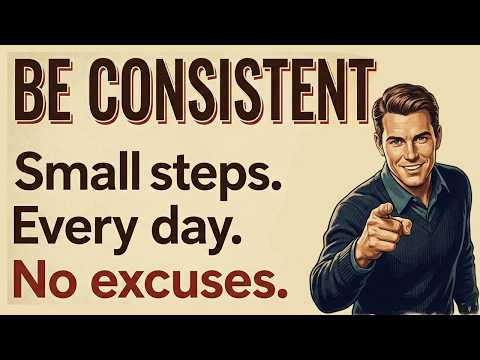 🔥 Force Yourself to Be Consistent – Build Daily Discipline | Graded Reader | Intermediate English
