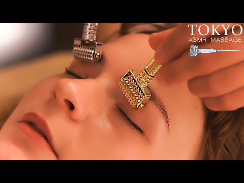 ASMR Good fragrance + massage to relieve eye strain. Best chill out.