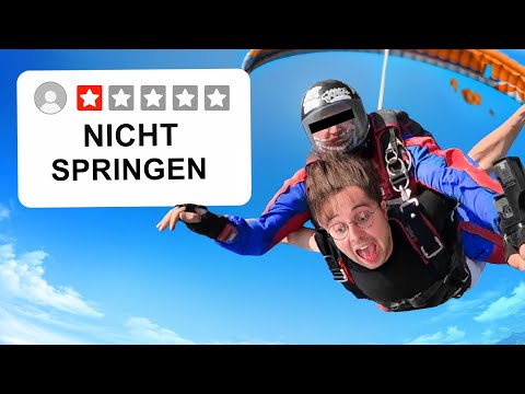 Ich Teste einen 1-Stern Fallschirmsprung