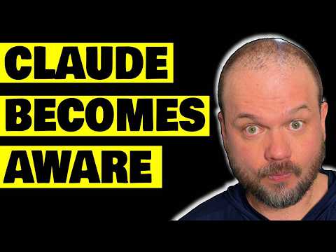 Claude JUST became AWARE