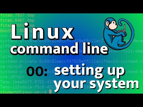 Linux Command Line tutorial - Setting up your system - creating a virtual machine and LiveBoot media