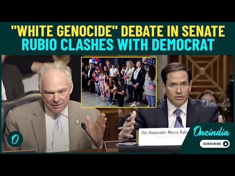 Marco Rubio Silenced by Tim Kaine: Fiery Debate Over White South African Immigration & Race Politics