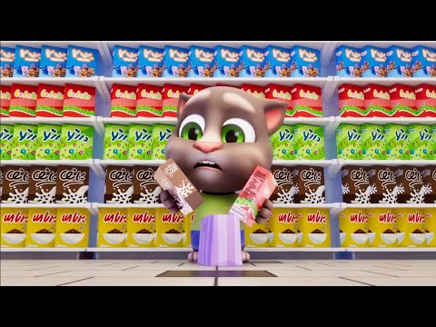 Talking Tom ⭐ Férias no Shopping ⭐ Desenhos Animados Engraçados Para Crianças