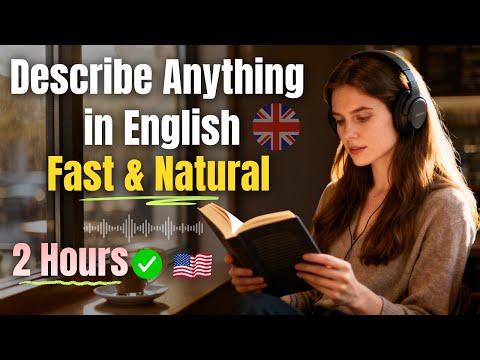 Learn How To Describe Anything in English (Fast) | 2 Hour Natural Everyday Speaking Practice