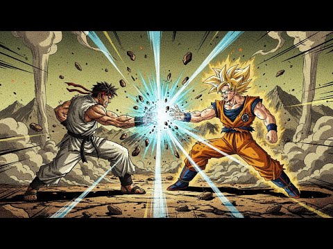 What if Ryu Enters in Dragon Ball Universe?