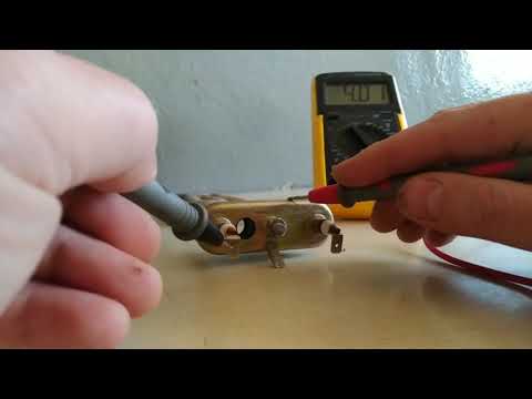 Проверка тэна стиральной машины мультиметром