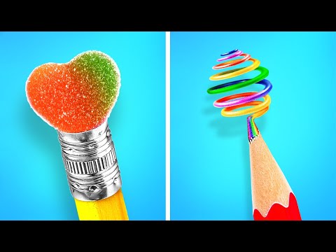 HOW TO SNEAK CANDIES IN SCHOOL || Viral Hacks To Become Popular At School By 123 GO Like!