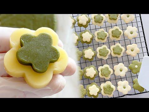 [NO저울] 숟가락 계량으로 버터쿠키 만들기ㅣ체크쿠키 반죽으로 사용가능