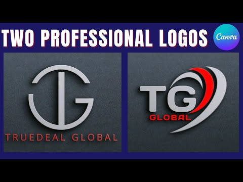 How to Create✌️Professional Logo in Canva