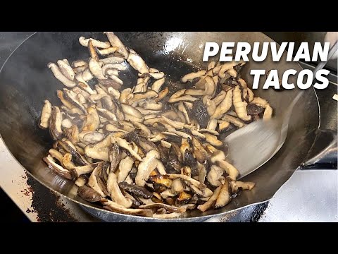 BEST Peruvian Tacos! | Lomo Saltado Tacos in Downtown Los Angeles | Peruvian Food