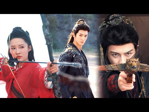 王爺被情敵偷襲未遂,回頭一看發現是灰姑娘趕來支援,看到灰姑娘為他射殺前任,心裡高興壞了!#一笑随歌 | Fated Hearts #陈哲远 #李沁 #古装 #爱情