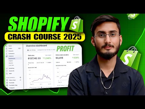 FREE Shopify Dropshipping Full Course (2025) 🔥 | Beginner to Expert Guide