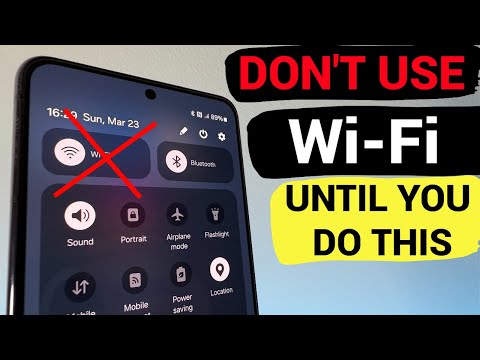Don't Use Wi-Fi on Phone Until You Do This!