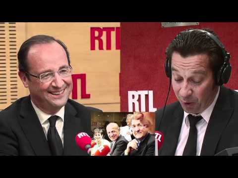 Laurent Gerra a imité François Hollande... devant François Hollande vendredi 4 mai 2012 - RTL - RTL