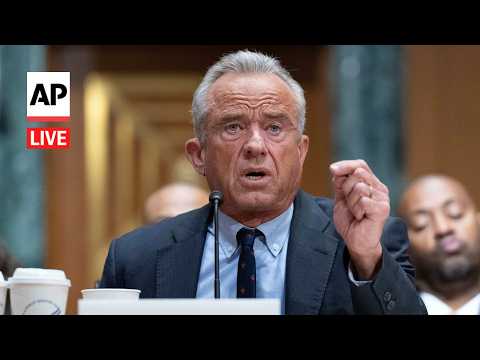 LIVE: RFK Jr. faces Senate health committee hearing on HHS budget