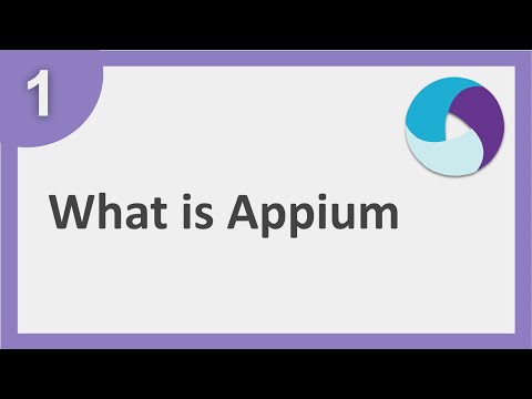 Appium Beginner Tutorial 1 | What is Appium