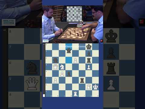 Magnus Carlsen's killer move 🤯⚡ #chess #ajedrez #echecs #magnuscarlsen #schach #шахматы #chessgame