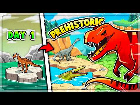 I evolve the perfect prehistoric ecosystem in Preserve