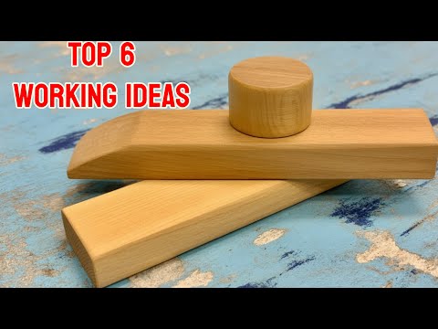 🔥TOP 6 BRILLIANT IDEAS! Mind Blowing Woodworking Hacks That Save Hours of Work!