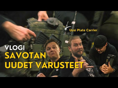 SAVOTAN UUDET VARUSTEET - Rinkka, Plate Carrier, Reppu ja vaikka mitä!