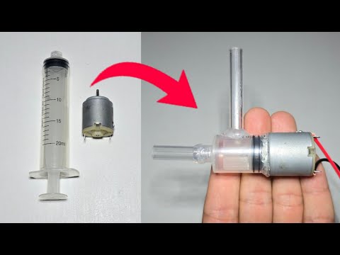 Cómo Hacer Una Mini Bomba De Agua Con Jeringa | Idea Genial Para Estudiantes