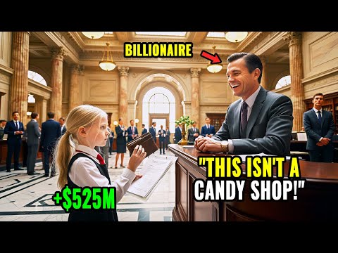 Everyone Laughed When the Maid's Daughter Entered the Bank — Until the Billionaire Saw Her Balance