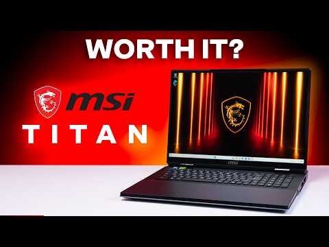 MSI Titan 18 HX AI Review. This Laptop Costs More than Some Cars, but is it worth it?