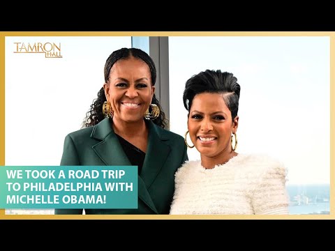 We Took a Road Trip to Philadelphia With Michelle Obama!