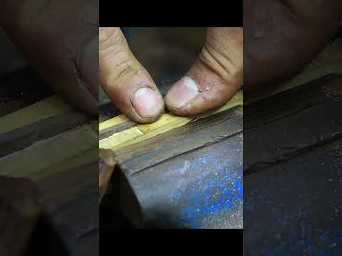 I Restored an Uzbek Knife - & It's a Work of Art #antique #restoration #diywoodworking #wood #diy