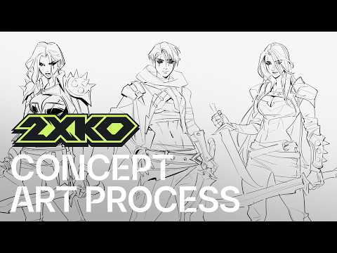 Bringing League Champions to 2XKO’s Art Style – Super Art Power Hour Ep. 11