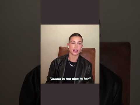 Hailey Bieber talks about the tiktoks about her and Justin Bieber