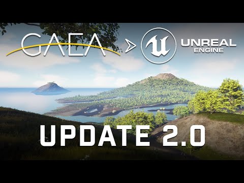 Real to Unreal 2: Gaea 2.0 to Unreal Engine 5 (NEW UPDATE)