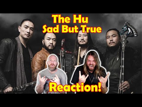 Musicians react to hearing The Hu - "Sad But True" (Metallica Cover, Official Video)