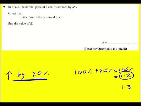 GCSE Edexcel June 2024 1H q9 (Maths: higher tier past paper)
