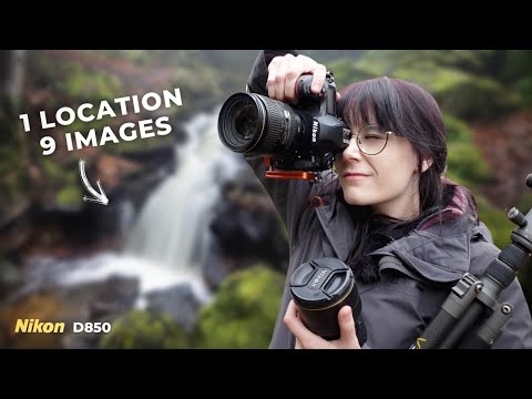 Getting the most out of a location. Photography in the field with a Nikon D850