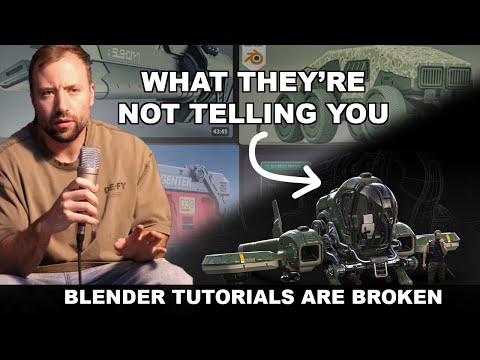 The SECRET to Sci-Fi DESIGN in Blender