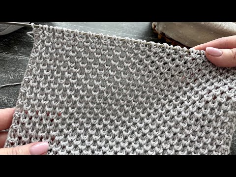 A beautiful pattern for knitting summer items