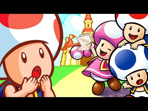 What are Toads in the Super Mario Universe?