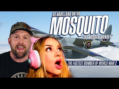Finnish Girl Reacts to Wrecking & Trolling The Germans With A Wooden Plane - DH-98 Mosquito