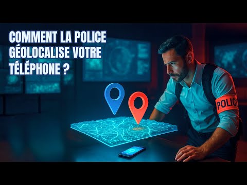 How does the police geolocate your phone?