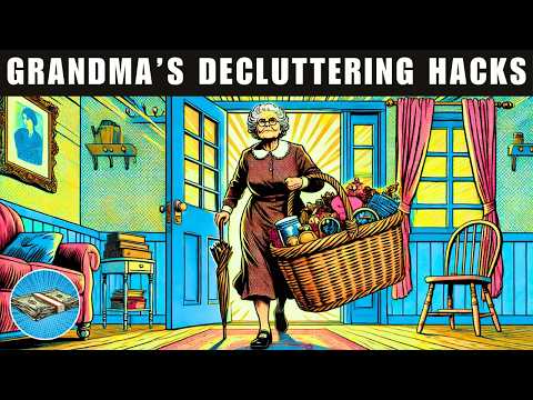 Grandma's 44 Genius Decluttering Hacks that will BLOW YOUR MIND & MAKE LIFE EASIER!!!