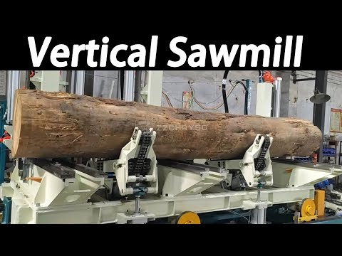 Log Sawmill Vertical Bandsaw Machine: Ideal for Processing Thick Logs Quickly