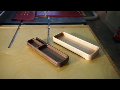 How to make tray with router