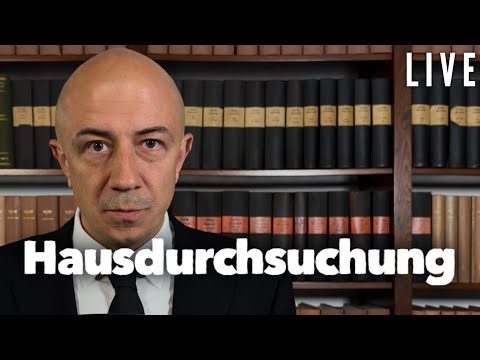 Hausdurchsuchung - Tricks und Ablauf, Live