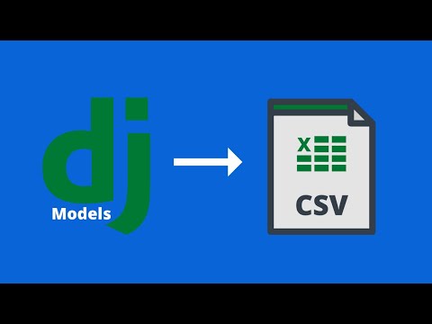 How To Export Django Models To CSV